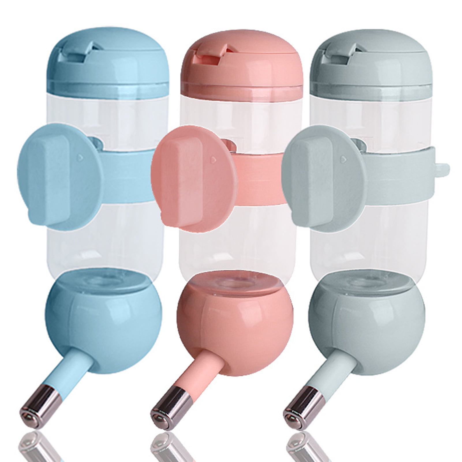 Walbest Dog Kennel Water Bottle Dispenser for Dripless Pet Drinking