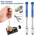 thumbnail image 3 of Pin Vise Hand Drill Manual,Jewelry Drill w/Micro Drill Bits (05mm-28mm),Manual Micro Dril HSS Sharp Drill Craft Mini Twist, 3 of 8