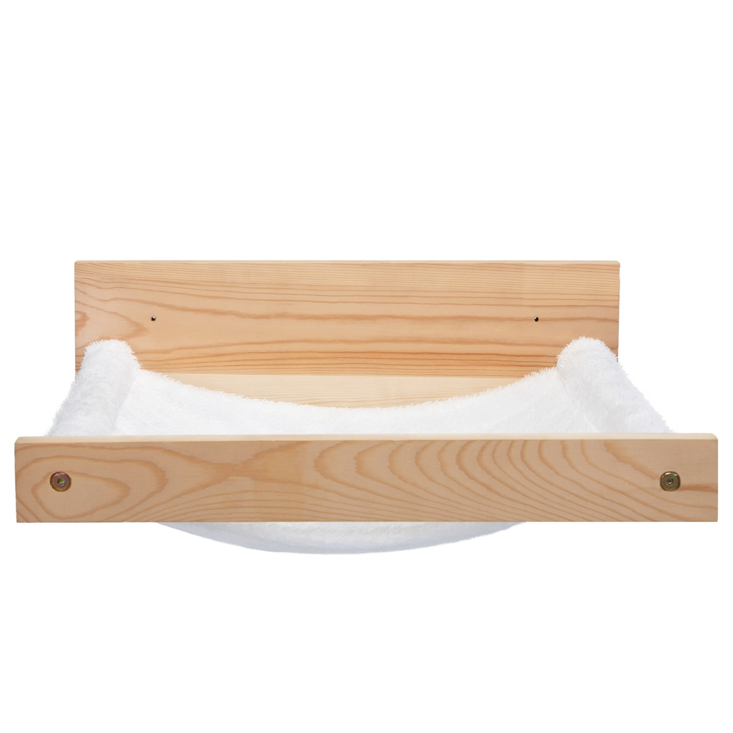 Pefilos 16" Cat Hammock for Wall Mounted, Cat Shelves and Perches for Wall, Cat Wall Bed Furniture, Cat Shelf for Sleeping Cat Window Perch, Kitty Furniture Climbing, White Pefilos 16" Cat Hammock for Wall Mounted, Cat Shelves and Perches for Wall, Cat Wall Bed Furniture, Cat Shelf for Sleeping Cat Window Perch, Kitty Furniture Climbing, White