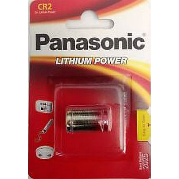 3 X Panasonic Cr2 Ultra Lithium Photo Battery 3V DL-CR2, Retail Pack