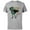 Athletic Heather, variant on Star Wars Boba Fett I Give My Allegiance to No One - Short Sleeve Cotton T-Shirt for Adults - Customized-Athletic Heather