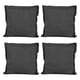 thumbnail image 1 of Cojin Decorativo Cuadrado Set de 4 Gris Carbon, 1 of 4
