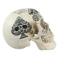 thumbnail image 3 of Ebros Gothic Gambling Casino Royale Poker Cards Royal Flush Skull Figurine, 3 of 6