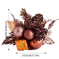 thumbnail image 2 of Boutures d'Épices de Noël Florales pour Vacances Festives avec Or Argent Rouge, 2 of 6