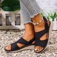 thumbnail image 5 of Mostsola Sandals for Women 2025 Slingback Beach Shoes Comfortable Arch Support Walking Shoes, 5 of 8