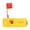 Yellow, variant on GARENDE Fishing Planer Board Medium Fishing Accessory for in/Offshore Trolling River Right