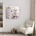 thumbnail image 4 of 40" Pink Laying Leopard Canvas Wall Art, 4 of 5