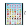 2025 New Year Toys！ Toys Learning Tablet with Abc/Words/Numbers/Games/Music Interactive