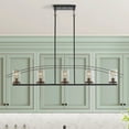 thumbnail image 2 of Aiwen Novelty Linear Chandelier Creative Pendant Light Fixture Modern Light Fixture, 2 of 8