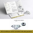 thumbnail image 5 of solitaire jewels Unique SnowDrift 1.5CT IGI Certified Oval Lab Grown Diamond Engagement Ring For Women, 10K White Gold, EF Color VS Clarity, 5 of 5