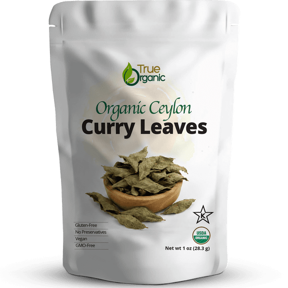 True Organic Ceylon Curry Leaves Dried 1 oz
