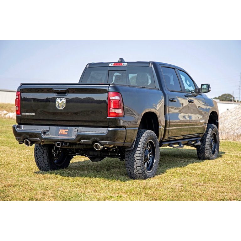 Rough Country Brake Caliper Covers For 2019-2024 Ram 1500 - 71148A, 6061-T6 Aluminum, Reduces Brake Dust, Easy Install