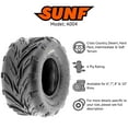 thumbnail image 2 of SunF ATV/UTV All Terrain Quad Mini Bike Tire 18x9.5-8 18x9.5x8 6 PR Tubeless A004 (Set of 2), 2 of 9
