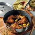 thumbnail image 2 of Tramontina Utsava Tri-Ply Clad 2.9 Qt Covered Deep Sauté Pan with Ceramic Interior – Induction-Ready, 2 of 7