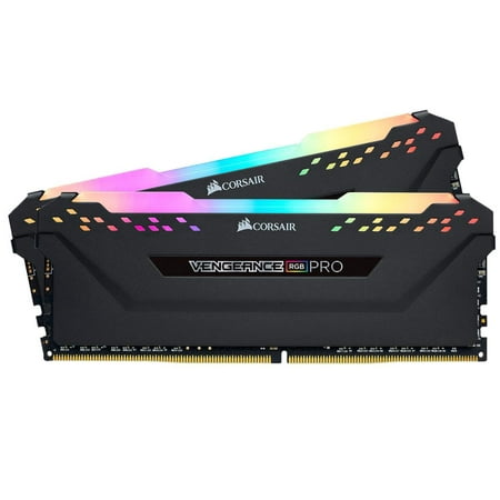 UPC: 0840006620136 | CORSAIR Vengeance RGB Pro 64GB (2 x 32GB) 288-Pin PC RAM DDR4 3200 (PC4 25600) Desktop Memory Model CMW64GX4M2E3200C16