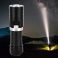 thumbnail image 2 of LED Flashlight, 100M Diving Flashlight, Stepless Dimming L2 LED Waterproof For Diving Camping Pink,red,black,golden,purple,gray, 2 of 8