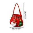 thumbnail image 2 of Wadada Christmas Gift Bags Christmas Bags for Gifts, 3D Design Small Medium Christmas Bags, Xmas Christmas Candy Bags with Handles Christmas Goodie Bags for Kids Christmas Treat Bags, 2 of 4