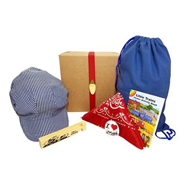 Train Lovin Kids Engineerconductor Paquete de accesorios con caja de regalo Playkids 63442100