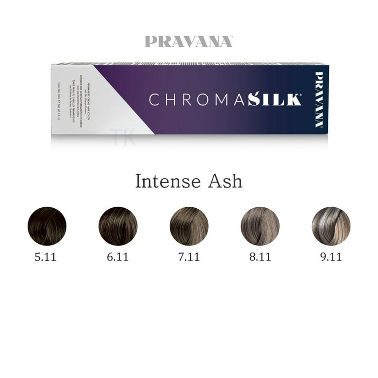 PRAVANA - ChromaSilk Permanent Creme Hair Color [ 7.11/7AA Intense