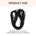 thumbnail image 4 of Shisuyan Elastic Line Bracelet Making Thread Black 1 Roll 0.08x0.08x1772in, 4 of 8