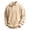 01#Beige, variant on Boys Long Sleeve Polo Shirt Waffle Knit Button Collared Thermal Top, Slim Fit Pullover for Boy School Clothes