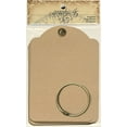 thumbnail image 3 of Graphic 45 G4501123 Agrafes Kraft Album Tag Régulier, 5.75 par 3.875", 3 of 3
