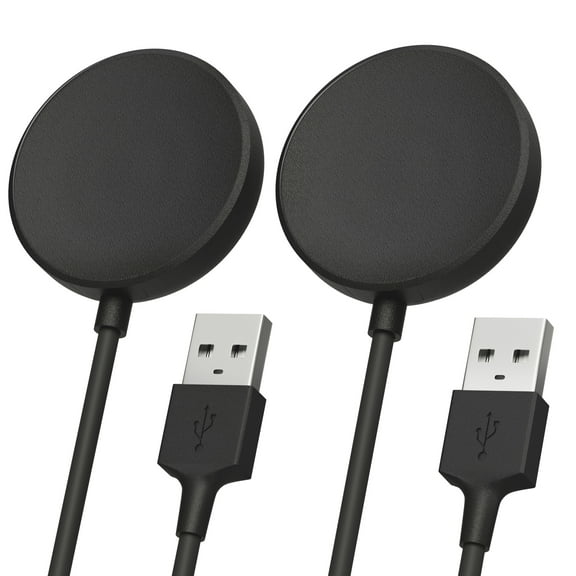 Sinoacc 2 Pack Charger Compatible with Samsung Galaxy Watch Ultra/7/6/6 Classic/5/5 Pro/4/4 Classic/3/Active 2/Active 1/FE