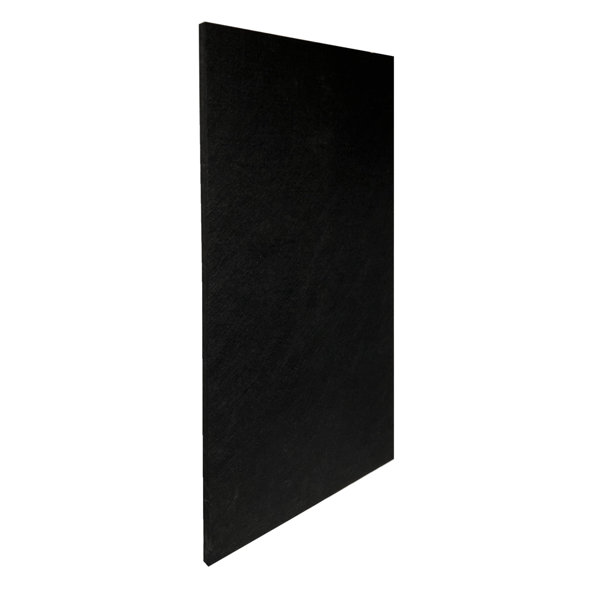 ATS Acoustics PET Acoustic Panel, Polyester, Water Resistant, 24" x 48" x 1" (Black)