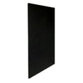 thumbnail image 2 of ATS Acoustics PET Acoustic Panel, Polyester, Water Resistant, 24" x 48" x 1" (Black), 2 of 6