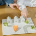 thumbnail image 4 of HEALEEP 10Pcs Portable Bowling Pin Set Plastic Beige Family Time Friend Gathering, 4 of 8