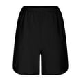 thumbnail image 5 of Delliss Slim Fit Baggy Shorts Side Slit Casual Shorts With Pocket, 5 of 7