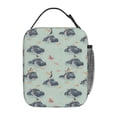 thumbnail image 3 of Hippo Lunch Bag Portable Thermal Lunch Box for Men and Women, 3 of 6