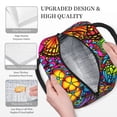 thumbnail image 3 of Balery Butterfly Garden Bolsa de Almuerzo para Mujeres, Caja de Almuerzo, Bolsa de Almuerzo Pequeña Impermeable, Tote de Almuerzo Reutilizable con Gran Capacidad, 3 of 6