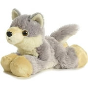 Aurora Adorable Mini Flopsie Woolsey Stuffed Animal - Playful Ease - Timeless Companions - Gray 8 Inches