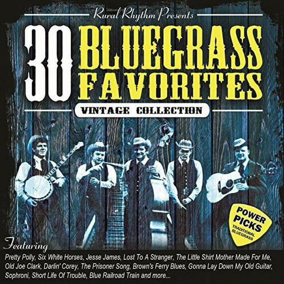 Various Artists - 30 Bluegrass Favorites Power Picks: Vintage / Various - Music & Performance - CD