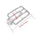 thumbnail image 2 of Estante De Soporte Para Portaequipajes De Motocicleta Compatible Con Asiento Individual Trasero Negro Para Xl Sportsters 883 Xl1200 X48 Monstrate VI011472-00, 2 of 6