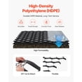 thumbnail image 5 of VEVOR Gravel Grid, 2 Inch Depth, 16.4 x 6.5 FT / 5000 x 1980 mm, 1880 LBS Per Sq ft Grass Ground Retainer, Permeable Geo Grids Driveway Stabilization, for Garden, Patio, Walkway, RV Parking Slopes, 5 of 9
