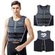 thumbnail image 4 of NEWAO Chaleco salvavidas para adultos, chaleco salvavidas de seguridad de neopreno, traje flotante para kayak, pesca, surf, piragüismo, vela, esquí acuático, Wakeboard, natación NEWAO Chaleco salvavidas, 4 of 7