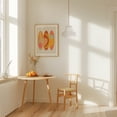thumbnail image 4 of Surf & Boomerang - Illustration Abstract Mid-Century Modern Geometric Modern Art Minimalist Boho Pattern Unframed Wall Art Print 9 x 12 inches, 4 of 16