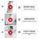 thumbnail image 3 of unbranded 1Jgo Calcetines Deportivos Mujer Malla Transpirable Colores Surtidos, 3 of 6