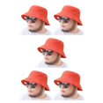 thumbnail image 1 of Sombreros de pescador Minnieouse ligeros y cómodos para hombres Sombrero de protección solar poliéster amplia aplicación naranja Type2 NO2, 1 of 6