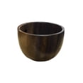 thumbnail image 6 of Small Wooden Salad Bowl, Handmade Natural Wood Serving Bowl for Fruits & Salads, Decorative Round Dish for Kitchen Dining, Farmhouse Table Centerpiece, 6 of 7