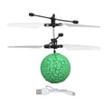 thumbnail image 2 of Kids Flying Toy, Flying Ball LED Light  Wind Blade Stable Gyroscope Reinforced Wind Blade Intelligent  For Boys For Indoor ,Blue,Red,Green, 2 of 8