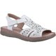 thumbnail image 1 of Fleet & Foster - Sandalias de Cuero Ruth Cierre Adhesivo para Mujer (Blanco), 1 of 4