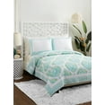 thumbnail image 5 of Dena Home Aqua Bohemain Breeze 3-Piece Set Quilt, King, 5 of 7