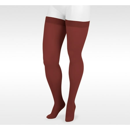 

Juzo Dynamic 30-40 mmHg Dynamic Thigh FF Petite Silicone Chocolate