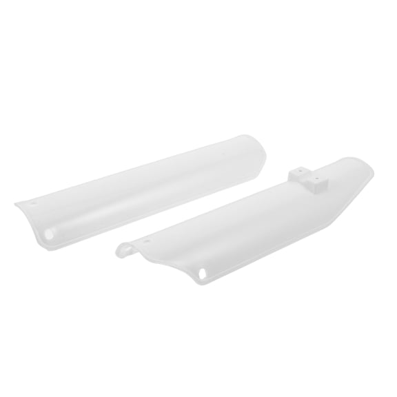LOLIPPYY 2Pcs Dirt Bike Shock Covers Front Fork Guards White Abrasion Resistant Protective Wrap