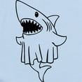 thumbnail image 2 of CafePress - Ghost Shark - Baby Light Bodysuit, Size Newborn - 24 Months, 2 of 4