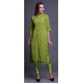 thumbnail image 3 of Bimba Printed Straight Kurti Kurtis For Women Summer Clothing X-Small, 3 of 6