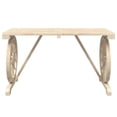 thumbnail image 3 of vidaXL 3 Piece Garden Dining Set Solid Wood Fir, 3 of 5